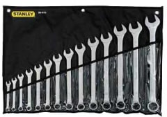 JUEGO LLAVES PUNTA CORONA STANLEY CON 14 PIEZAS DESDE 10 A 32MM #86082