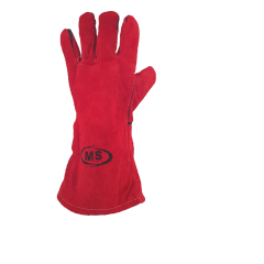 Guante Soldador Rojo MS