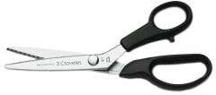 TIJERA TRES CLAVELES # 125 - 9'' ZIG ZAG PROFESIONAL (OF)