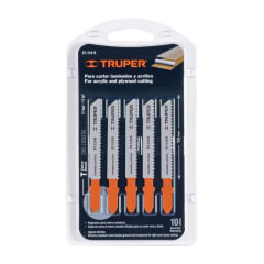 SIERRA CALAR TRUPER P/MADERA C/RECTO JGO. 5 PIEZAS # ST-119-B