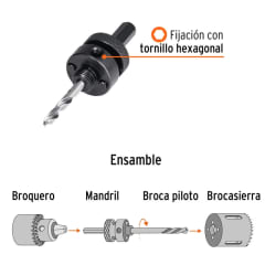 GUÍA TRUPER P/SIERRA COPA 7/16'' (1.1/4'' a 6'') #MAND-7/16