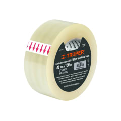 CINTA EMBALAJE TRUPER TRANSPARENTE - 150 MTS. # CTR-150