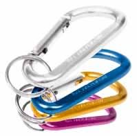 MOSQUETÓN PRETUL (TRUPER) FIJO T/LLAVERO 8 CM. # PE-BAN-30