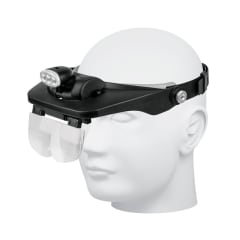 CINTILLO LUPA CON LUZ LED PRETUL (TRUPER) # OVIS-3P