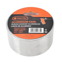 CINTA ALUMINIO PARA DUCTOS TACTIX # 530350 48MM X 9,14MT