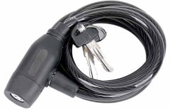 CANDADO DE ESPIRAL TACTIX C/LLAVE DE PUNTOS 8 MM # 508123