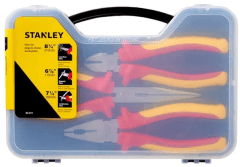 JUEGO 3 ALICATES 1000V. ELÉCTRICO (84-011) STANLEY