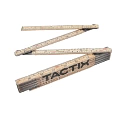 METRO MADERA TACTIX # 239243 2 METROS C/10 VARILLAS