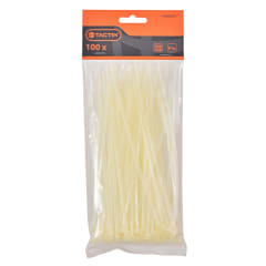 AMARRA PLÁSTICA TACTIX # 408021 BLANCA BOLSA 100 PZAS.LARGO 200MM