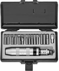 JGO. DESTORNILLADOR DE IMPACTO FORCE 17 PZAS.