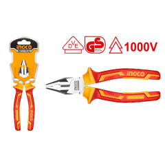 ALICATE INGCO UNIVERSAL ELECTRICISTA AISLADO 1000V 7'' # HICP28188