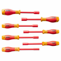 ATORNILLADOR INGCO AISLADO P/DADO 1000V JGO.7 PZS