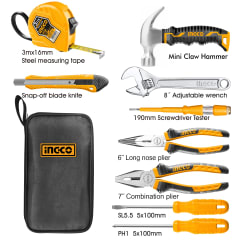 JUEGO HERRAMIENTAS INGCO MANUALES 9 PZAS #HKTH10809(OF)
