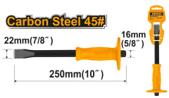 CINCEL INGCO CON GRIP 7/8'' x 10'' # HCCL082210