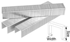 GRAPA INGCO 7/16'' ANCHO 1,2 MM CAJA 1.000 PZAS # STS0212