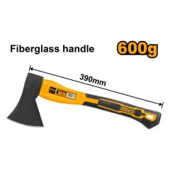 HACHA INGCO CABEZA MARTILLO MGO FIBRA DE VIDRIO 600 GRS # HAXS206001