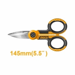 TIJERA ELECTRICISTA INGCO INOX.145 MM/5,5' # HES02855