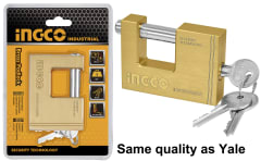 CANDADO INGCO BRONCE ANTIPALANCA 70 MM C/3 LLAVES # DBBPL0702