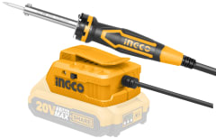 SOLDADORA DE ESTAÑO 20V S/BAT.S/CARGADOR INGCO#CSILI2001