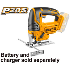 SIERRA CALADORA INALAMBRICA 20V S/BAT.S/CARGADOR INGCO#CJSLI8501