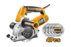 SIERRA INGCO ACANALADORA DE CONCRETO 4 DISCOS 1500W #WLC15008