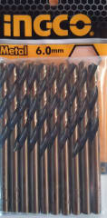 BROCA CIL AR INGCO JGO.10 PZS 6,0 MM # DBT1100603(OF)