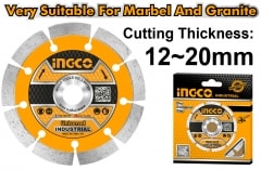 DISCO DIAMANTADO SEGMENTADO INGCO 180(7')X22,2 MM # DMD011801(OF)