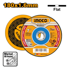 DISCO DE CORTE INGCO PARA METAL INOX 7