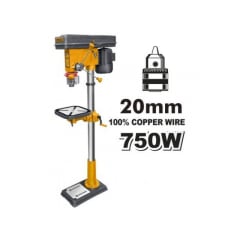 TALADRO DE PEDESTAL INGCO 20MM 750W # DP207502