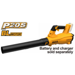 SOPLADOR SIN CARBONES INGCO INALAMB.20V S/BATERIA-S/CARGADOR INGCO # CABLI20428