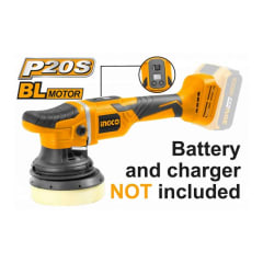 PULIDORA INGCO ORBITAL INALÁMBRICA 20 V 125 MM #APLI2002 (C)(OF)