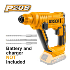 ROTOMARTILLO INALAMB. 20V S/BAT. S/CARGADOR INGCO#CRHLI1601