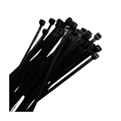 AMARRA PLASTICA INGCO NEGRA BOLSA 100 PZAS. LARGO 400 MM