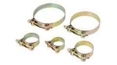 Abrazadera alta presión zincada 122-130mm x24mm bolsa 50 unidades