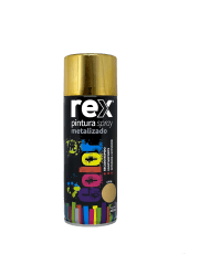 Pintura Spray 400 ml Metálico Dorado x unidad