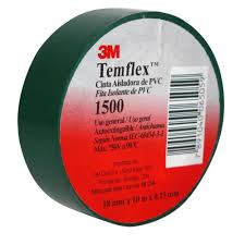 Cinta Eléctrica Scotch 1500 NEGRO 18 mm x 5 mts x unidad