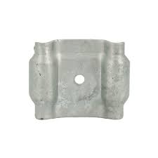 Fijador 2 Nervios perf. Redonda - Galvanizado