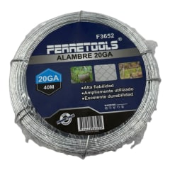 Alambre  Galvanizado #20