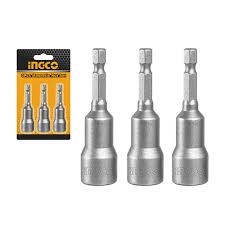 ADAPTADOR INGCO MAGNÉTICO 1/4 DR PARA DADOS. 12 MM C/U