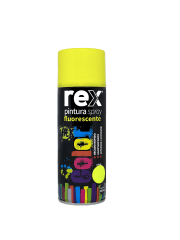 Pintura Spray 400 ml Flúor Amarillo x 6 unidades