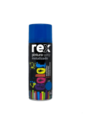 Pintura Spray 400 ml Metálico Azul x 6 unidades