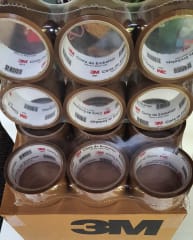 Cinta embalaje 301 café 48mmx40MT X6 unidades