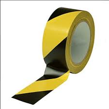 Cinta 766 delimitadora amarillo/negro 50mmx33MT x18 unidades