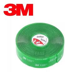 Cinta Doble Contacto Blanca 19mm X 5 mts x12 unidades