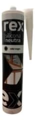 Silicona Neutra Negro Cartucho 300ml x12 unidades