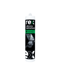 Silicona Estructural Negro Cartucho 300ml x 12 unidades
