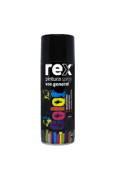 Pintura Spray 400 ml Negro brillante 6 unidades