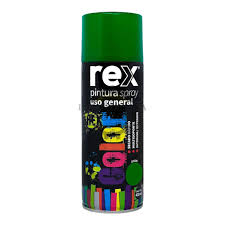 Pintura Spray 400 ml verde 6 unidades