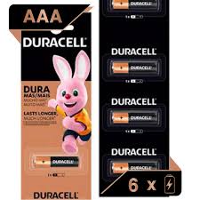 Duracell Pila AAA Tira de 6 unidades