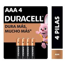 Duracell Pila AAA Blíster de 4 unidades